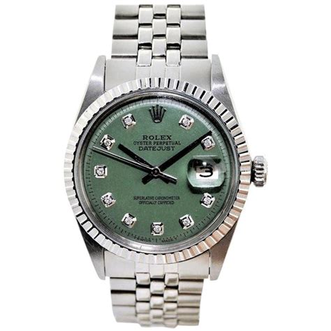 sage green rolex|oyster steel rolex.